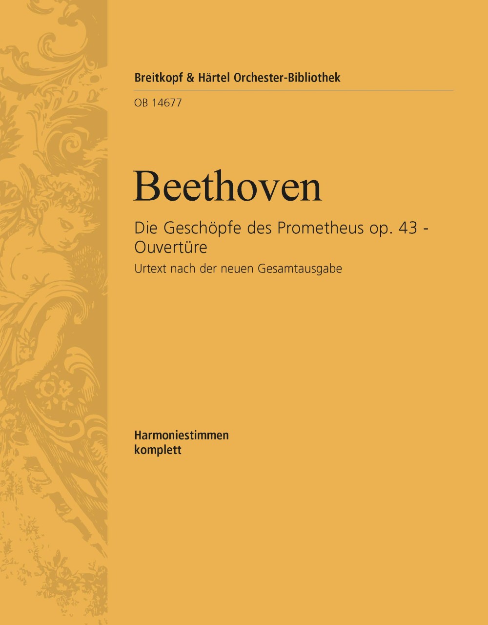 OB 14677-30 - Die Geschöpfe des Prometheus op. 43 - Cover