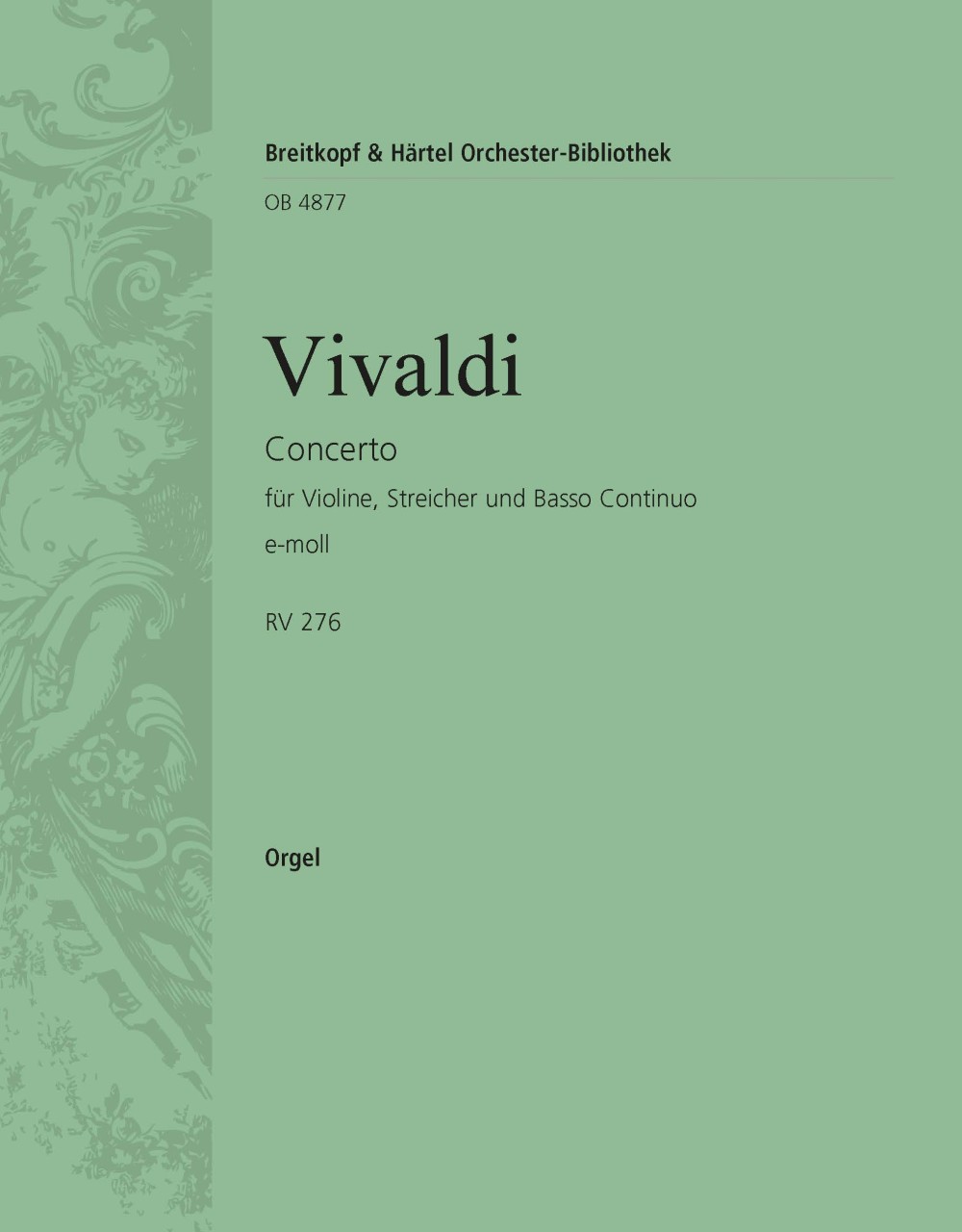 OB 4877-11 - Concerto in E minor RV 275 - Cover