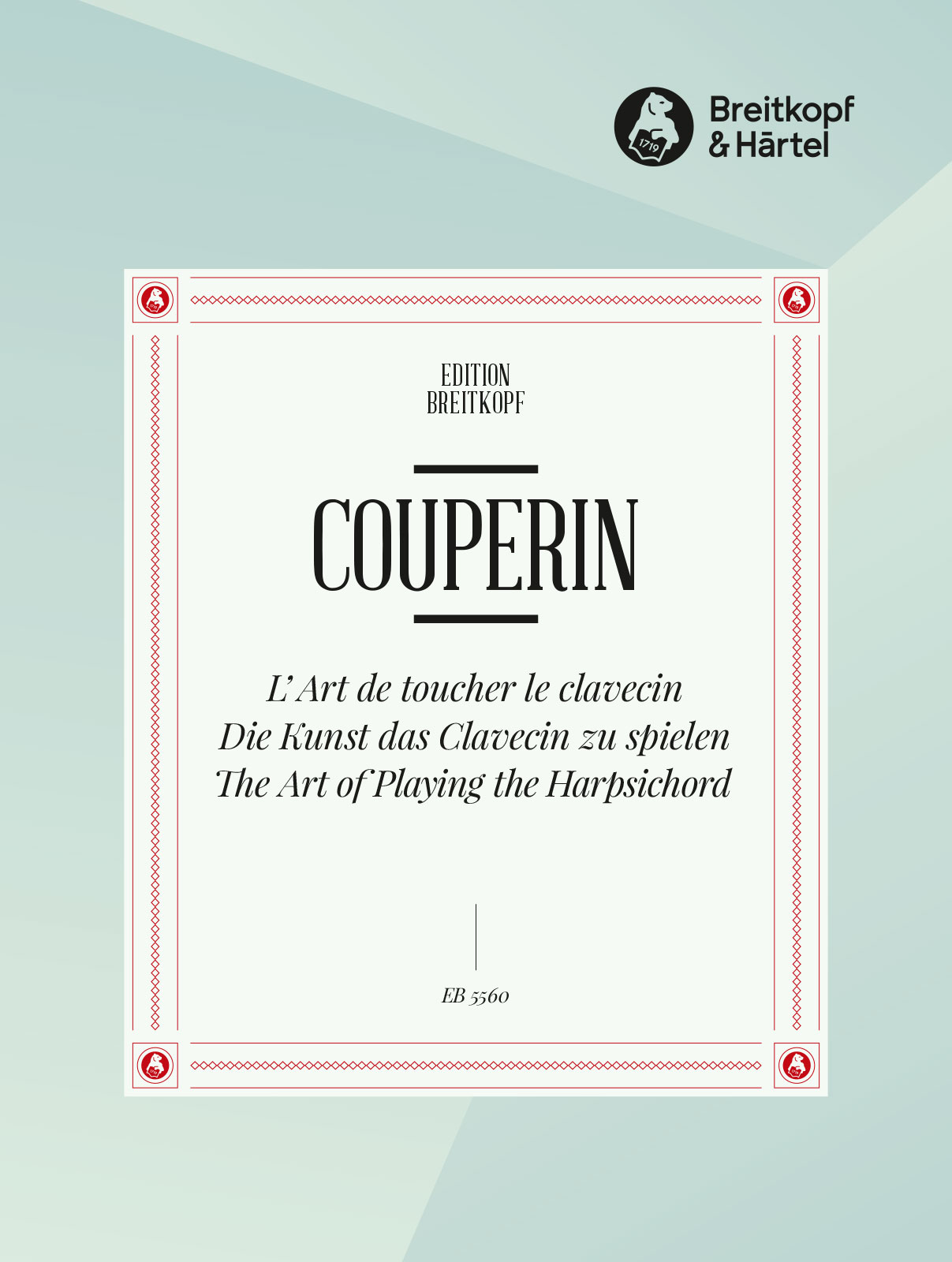 François Couperin - L’Art de toucher le clavecin - Cover