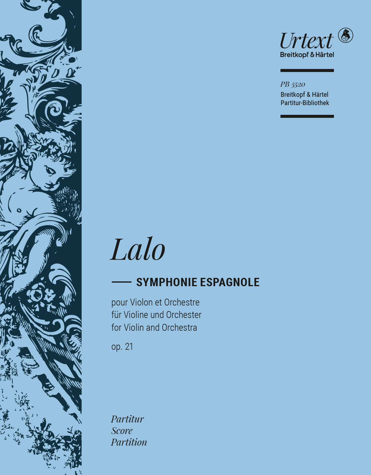 PB 5520D - Symphonie espagnole op. 21 - Cover