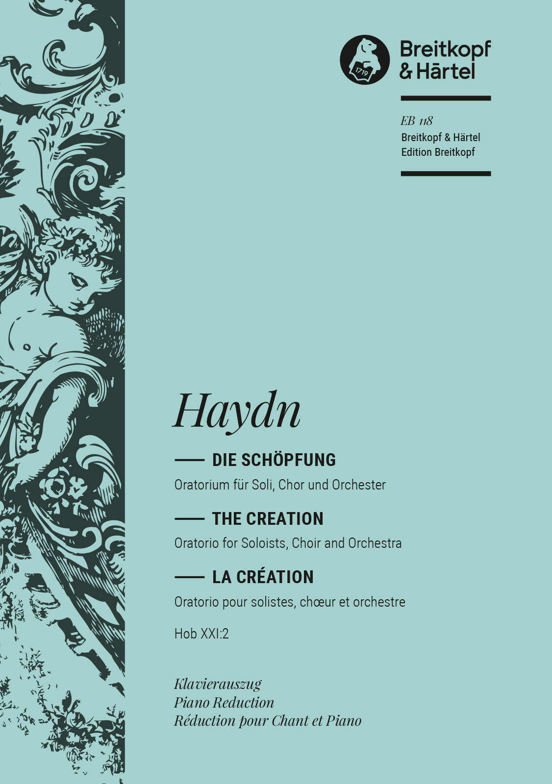 EB 118D - Die Schöpfung Hob XXI:2 - Cover