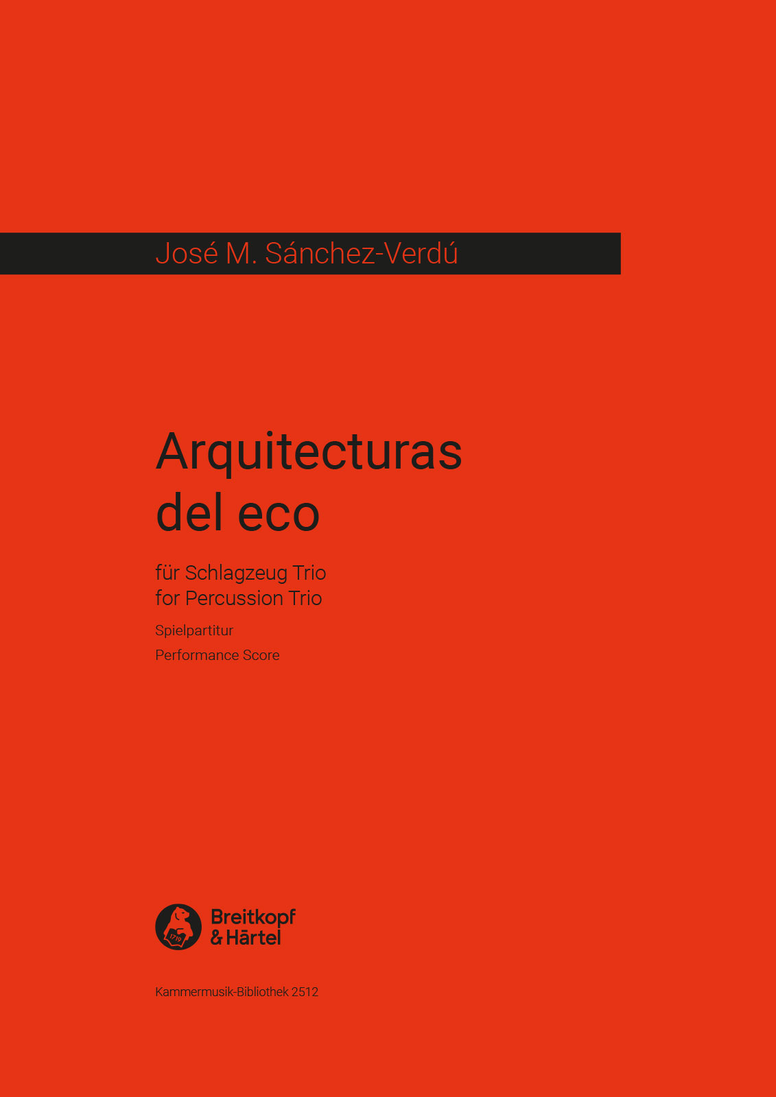 José M. Sánchez-Verdú - Arquitecturas del eco - Cover