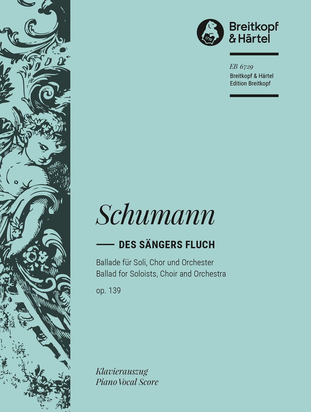 EB 6729D - Des Sängers Fluch Op. 139 - Cover