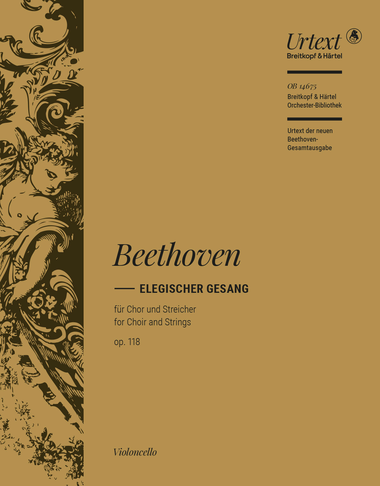 OB 14675-23 - Elegischer Gesang Op. 118 “Sanft wie du lebtest” - Cover