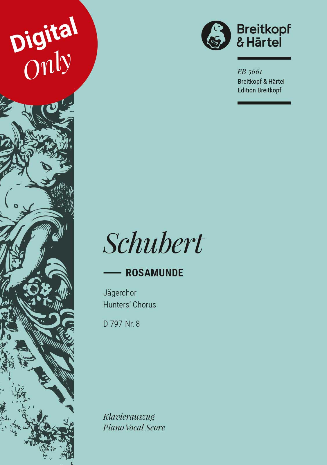 EB 5661D - Rosamunde, Fürstin von Zypern D 797 [op. 26] - Cover