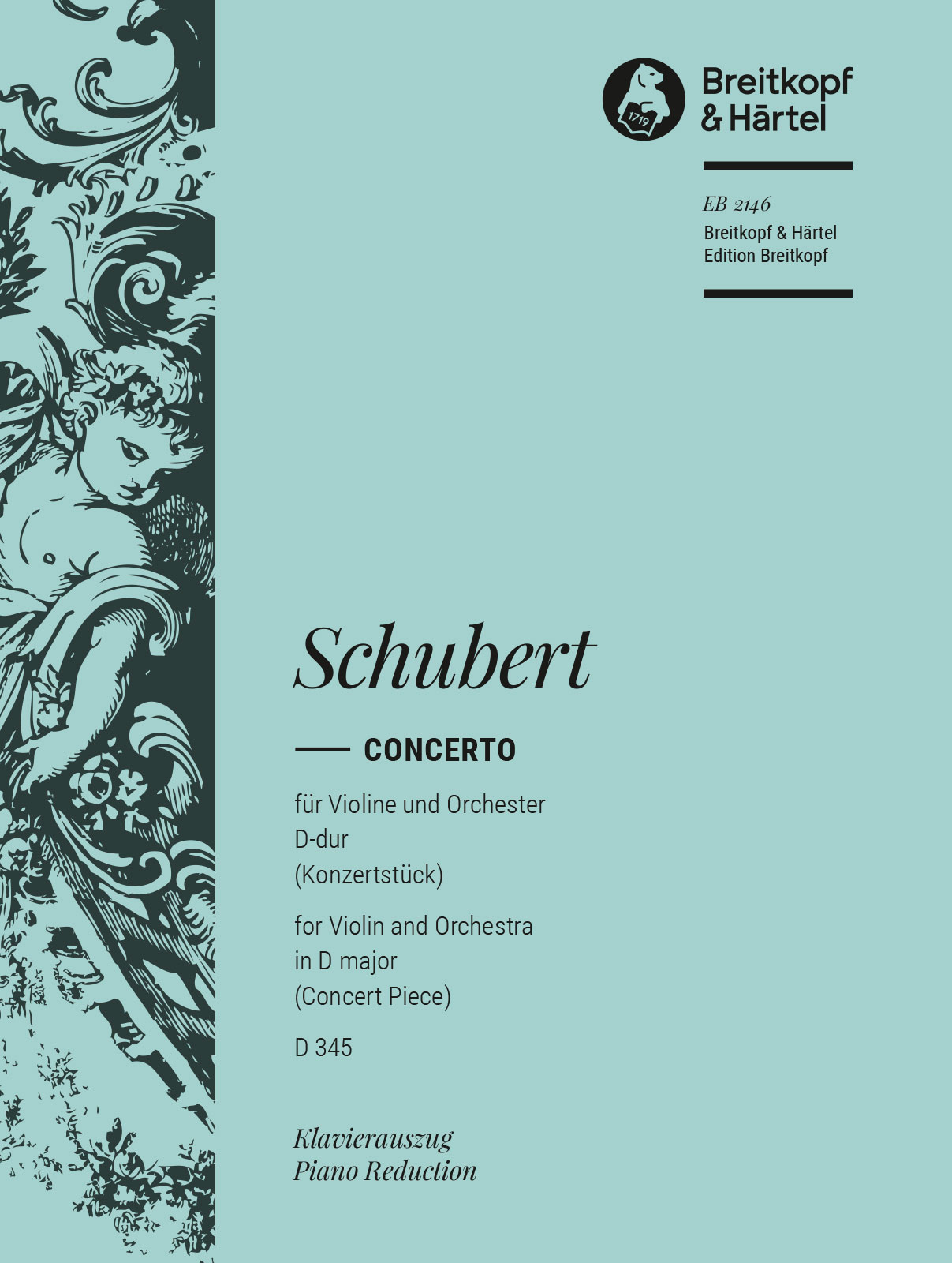 EB 2146D - Concerto D-dur D 345 - Cover