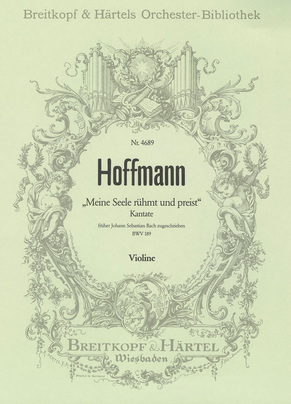 OB 4689-15 - „Meine Seele rühmt und preist“ - Cover