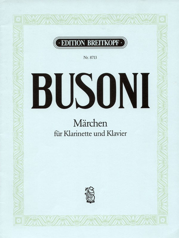 Ferruccio Busoni - Fairy Tale K 123 - Cover