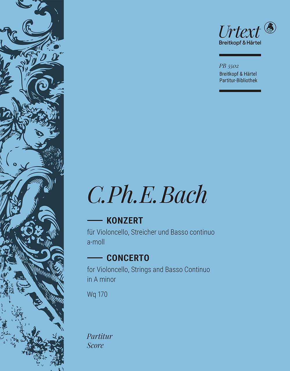 Carl Philipp Emanuel Bach - Violoncellokonzert a-moll Wq 170 - Cover