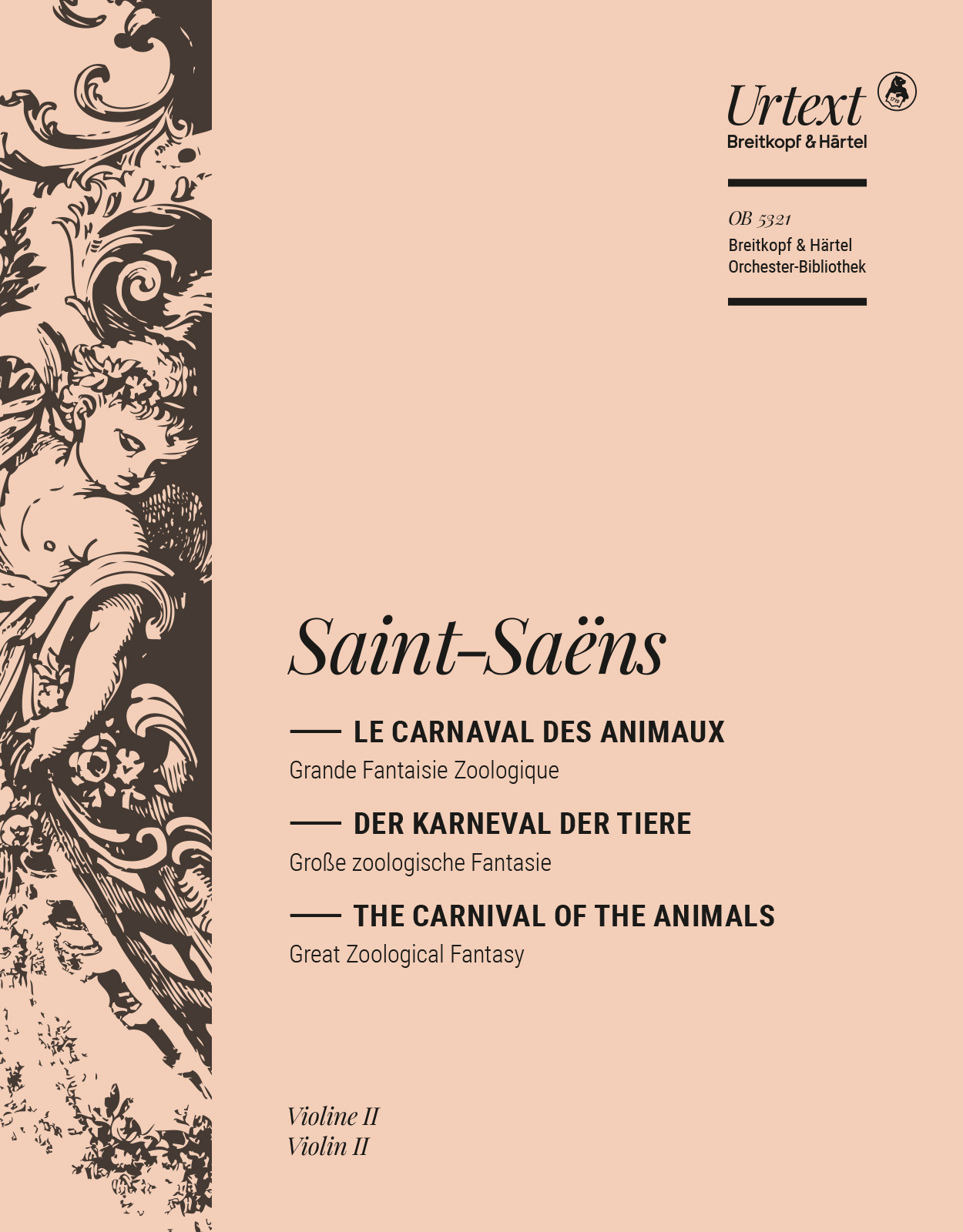 OB 5321-16 - Le Carnaval des Animaux - Cover