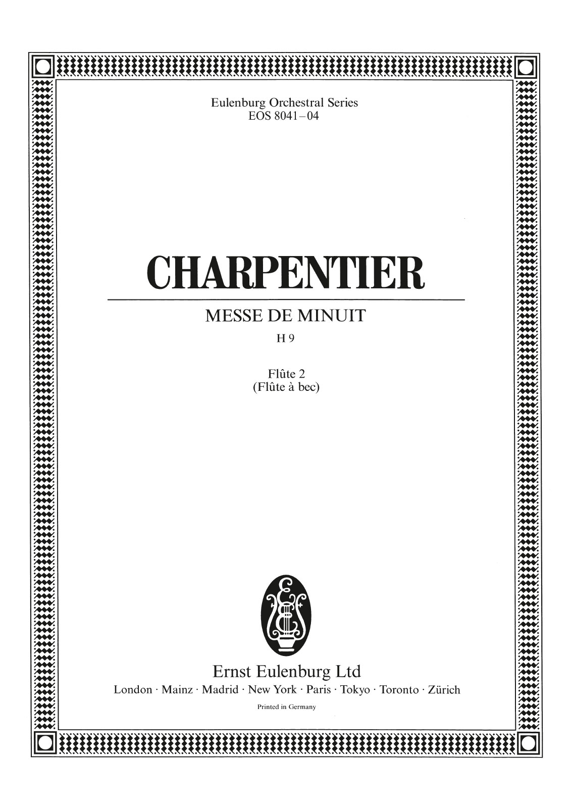 EOS 8041-04 - Messe de Minuit H 9 - Cover