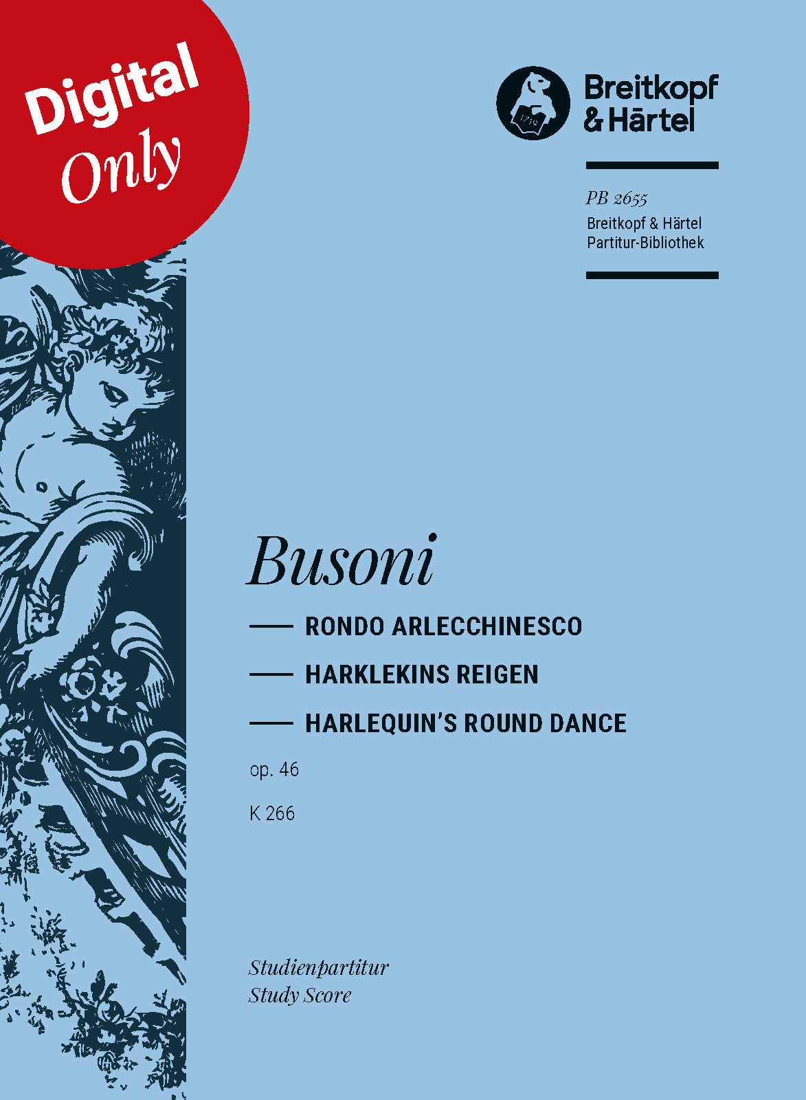 Ferruccio Busoni - Rondo arlecchinesco op. 46 K 266 - Cover