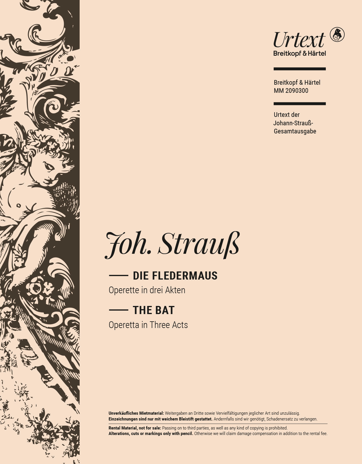 MM 2090300 - Die Fledermaus - Cover