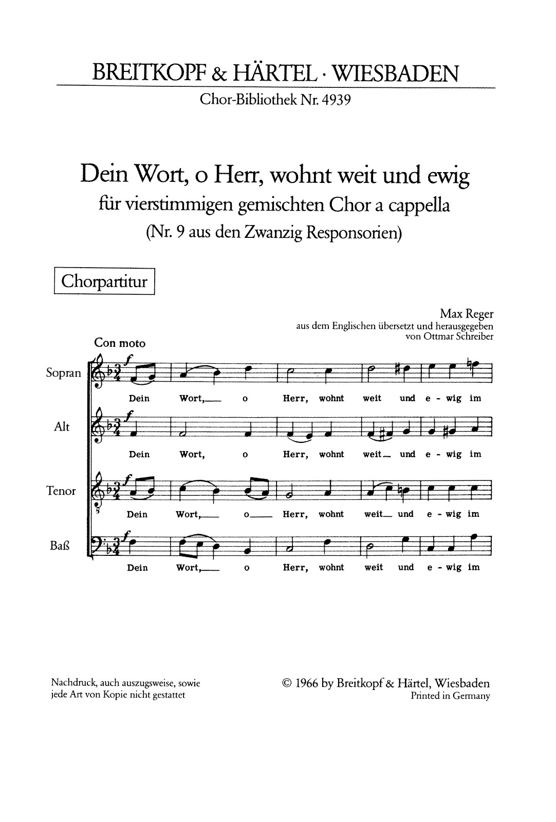 ChB 4939 - 20 Responsories - Cover