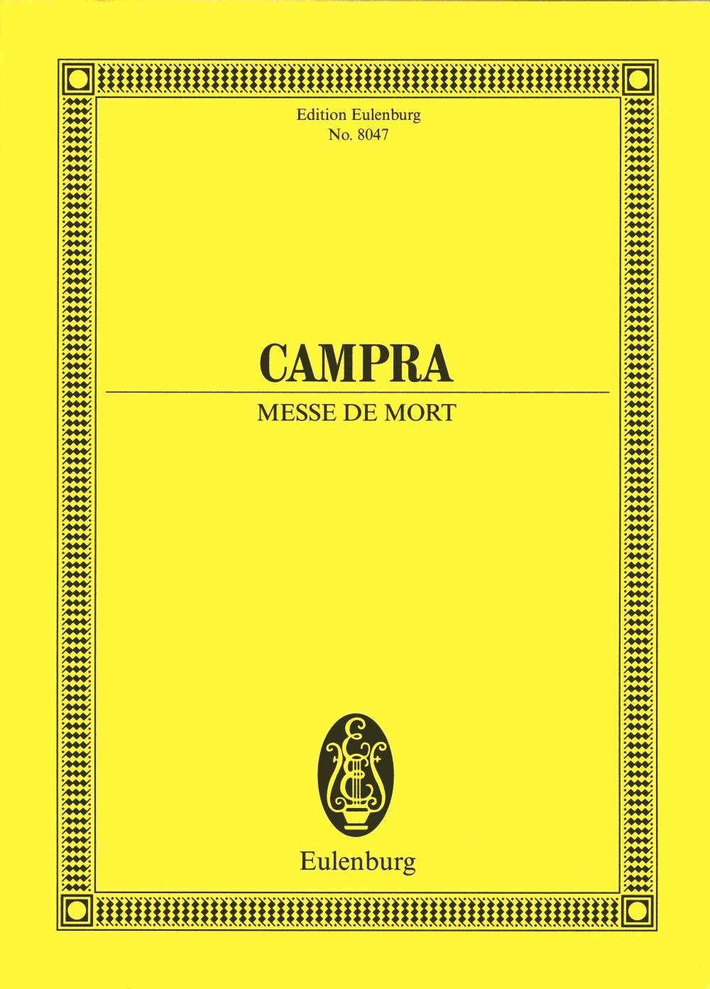 André Campra - Messe de Mort - Cover