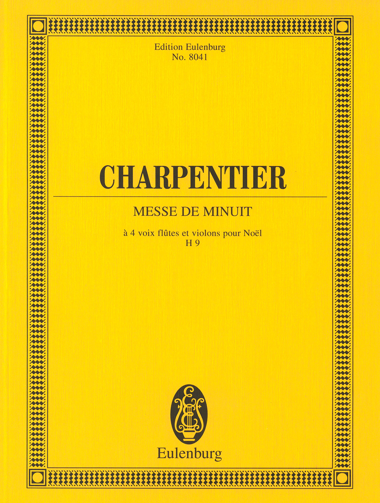 Marc-Antoine Charpentier - Messe de Minuit H 9 - Cover