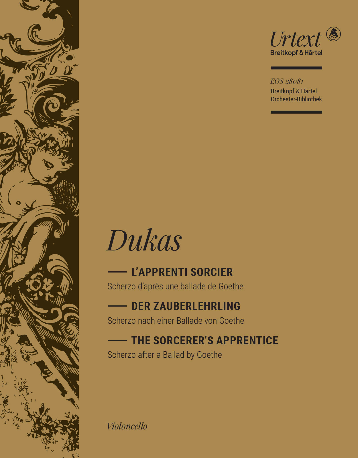 EOS 28081-23 - L’Apprenti sorcier (Der Zauberlehrling) - Cover
