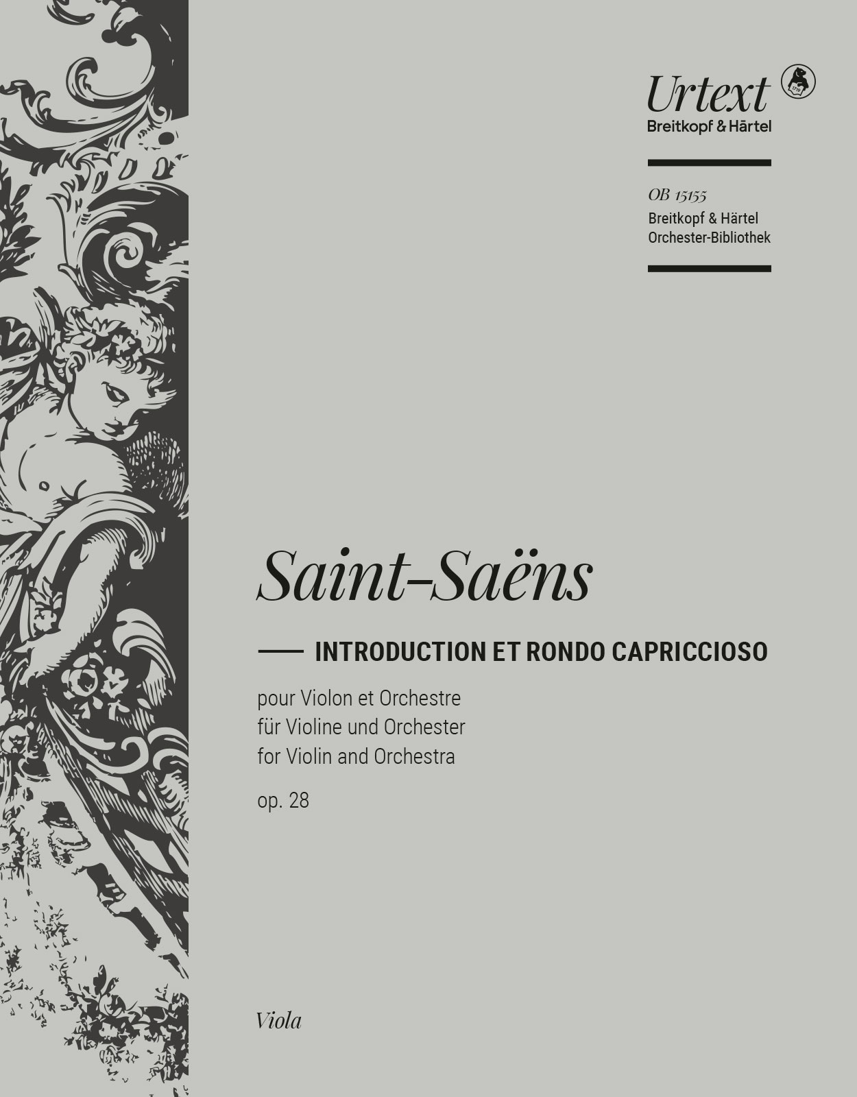 OB 15155-19 - Introduction et Rondo capriccioso Op. 28 - Cover