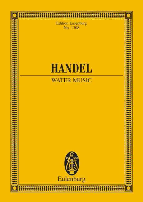 Georg Friedrich Händel - Wassermusik F-dur HWV 348-350 - Cover