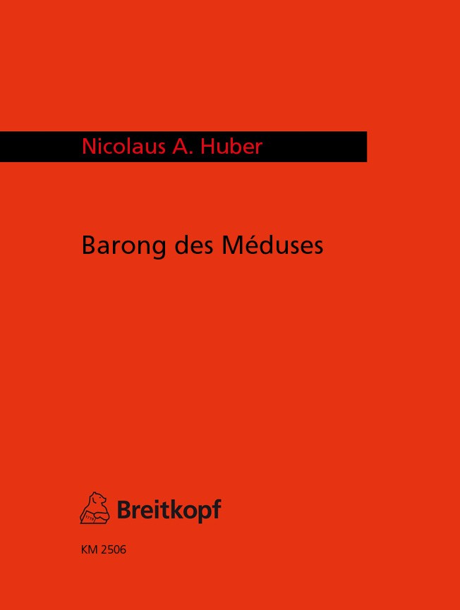 Nicolaus A. Huber - Barong des Méduses - Cover