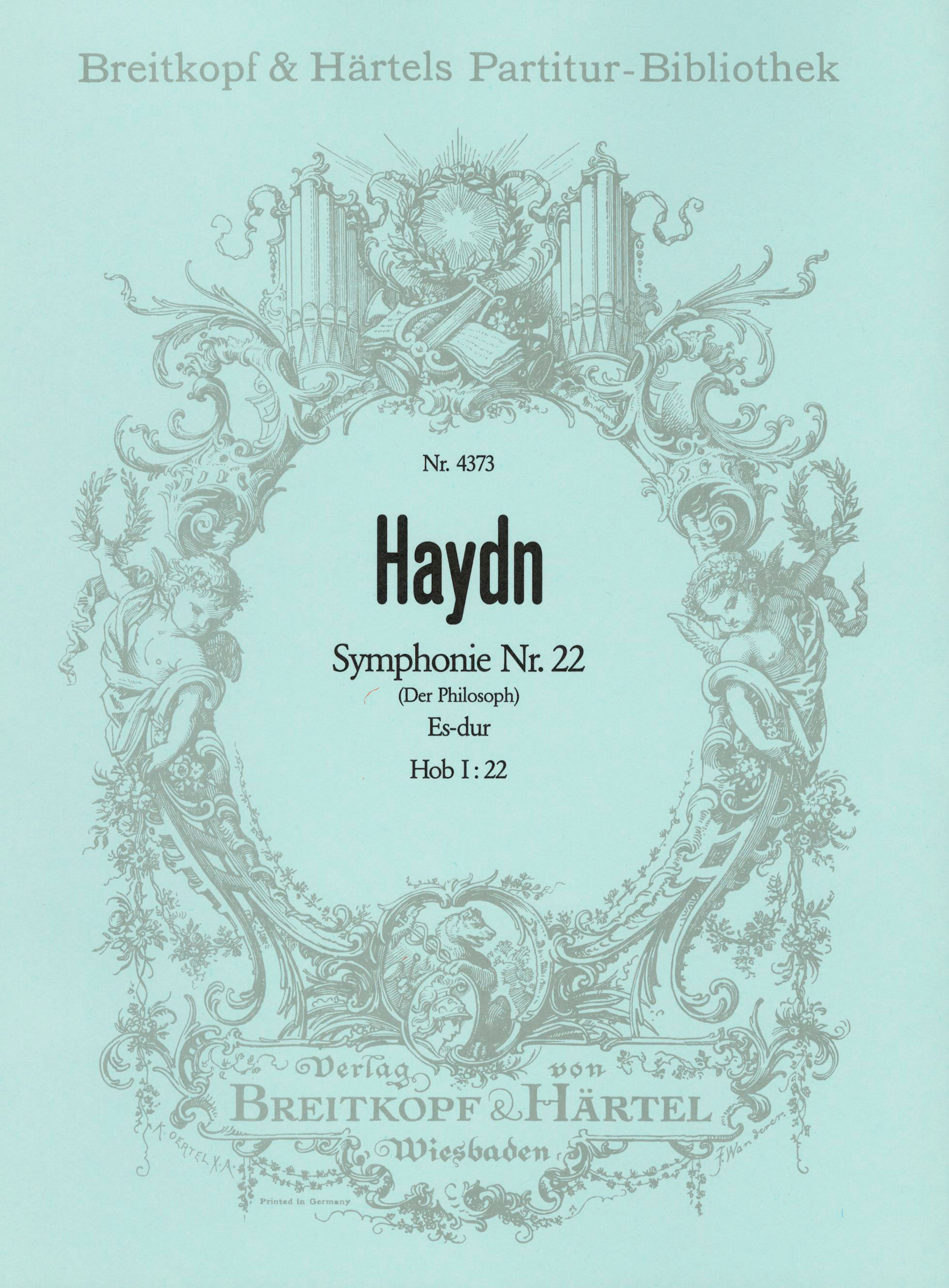 Joseph Haydn - Symphony No. 22 in Eb major Hob I:22 - Cover