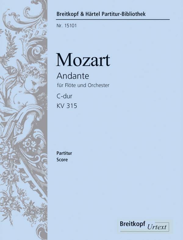 Wolfgang Amadeus Mozart - Andante C-dur KV 315 (285e) - Cover