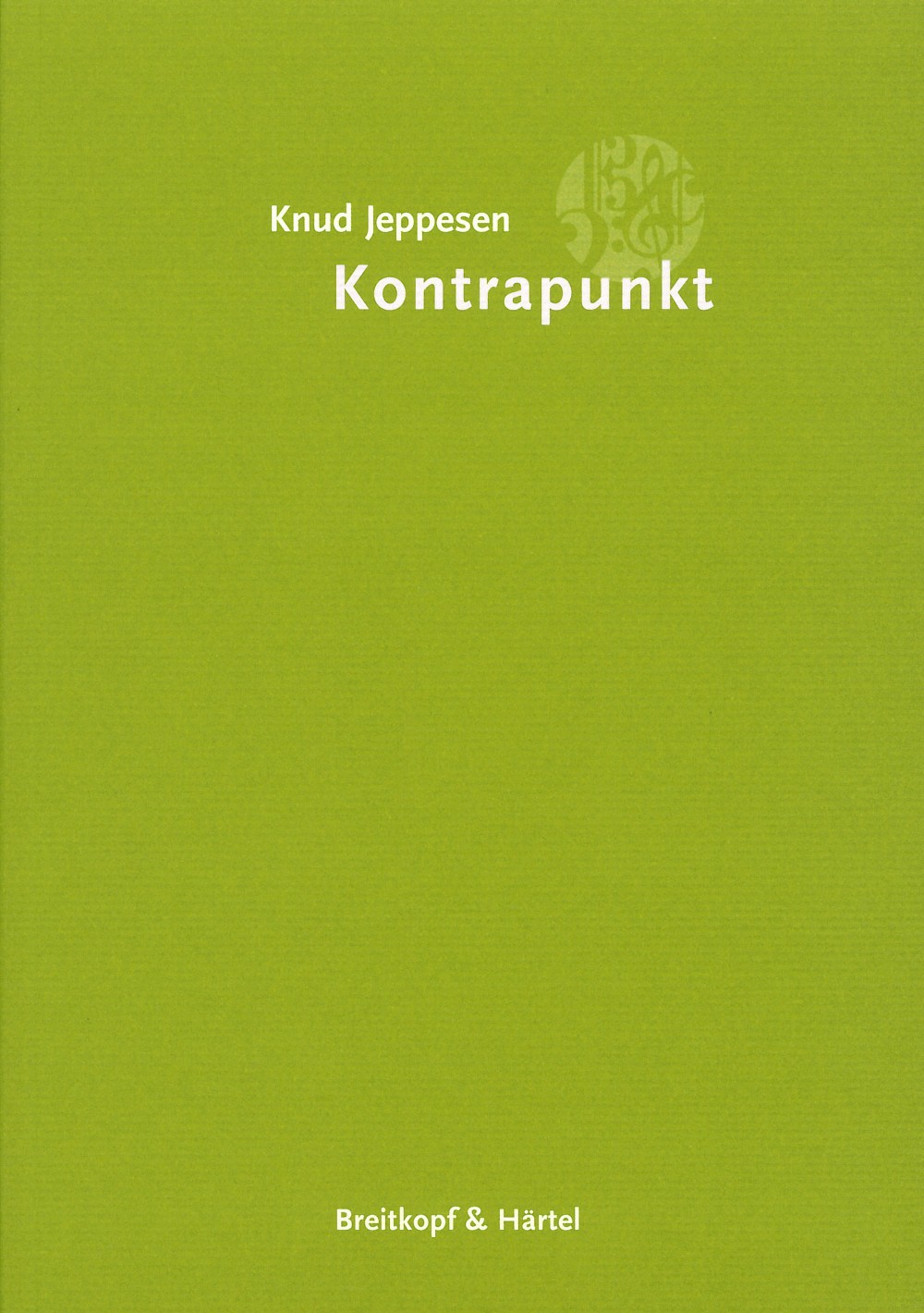 Knud Jeppesen - Kontrapunkt - Cover