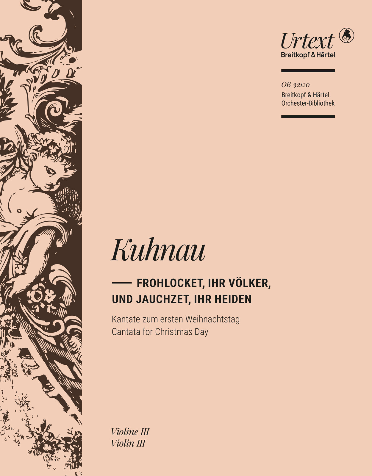 OB 32120-17 - Frohlocket, ihr Völker, und jauchzet, ihr Heiden - Cover