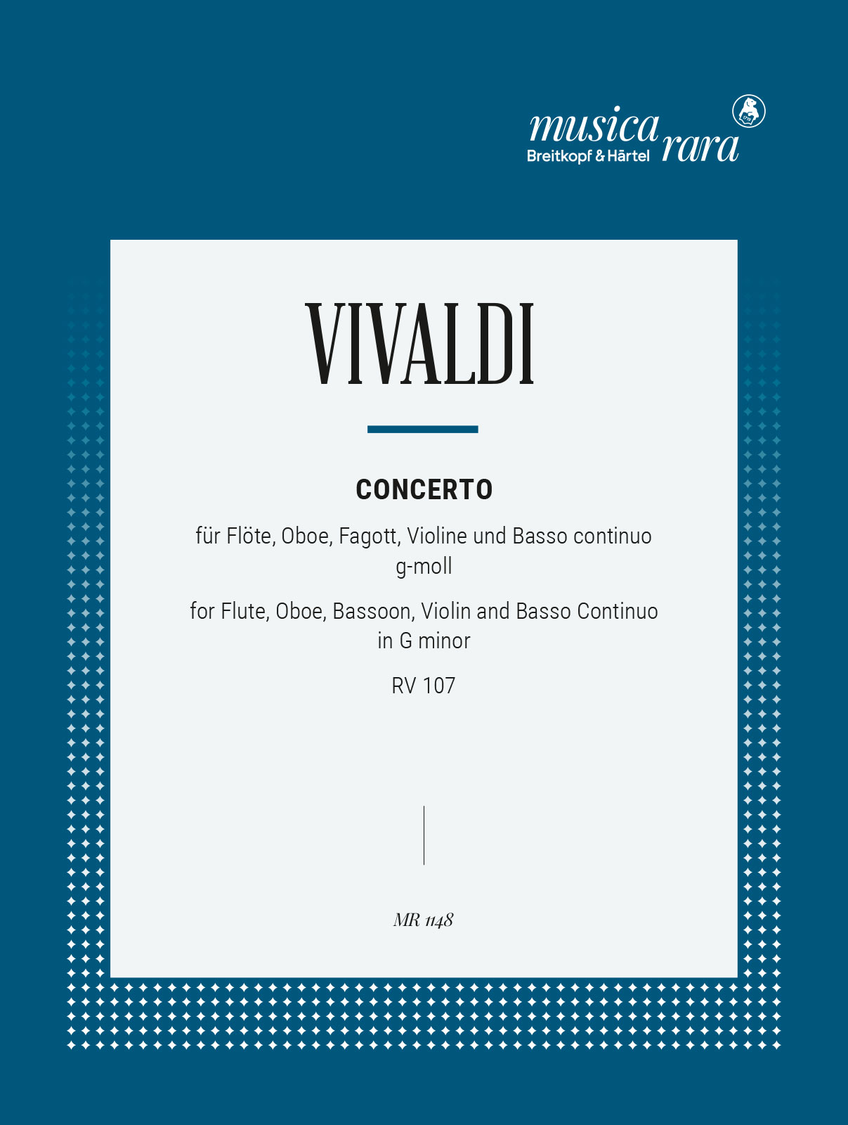 Antonio Vivaldi - Concerto g-moll RV 107 - Cover