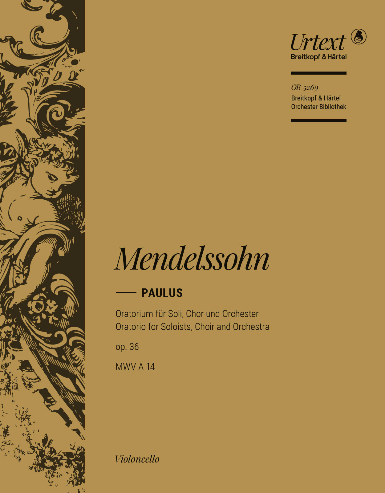 OB 5269-23 - Saint Paul Op. 36 MWV A 14 - Cover