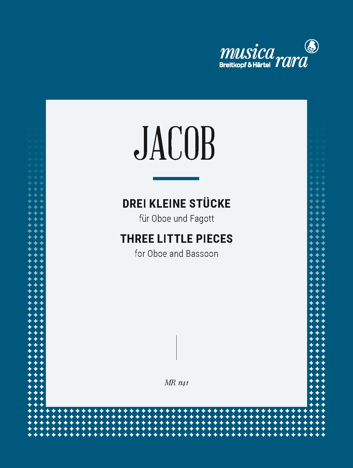 Gordon Jacob - 3 kleine Stücke - Cover