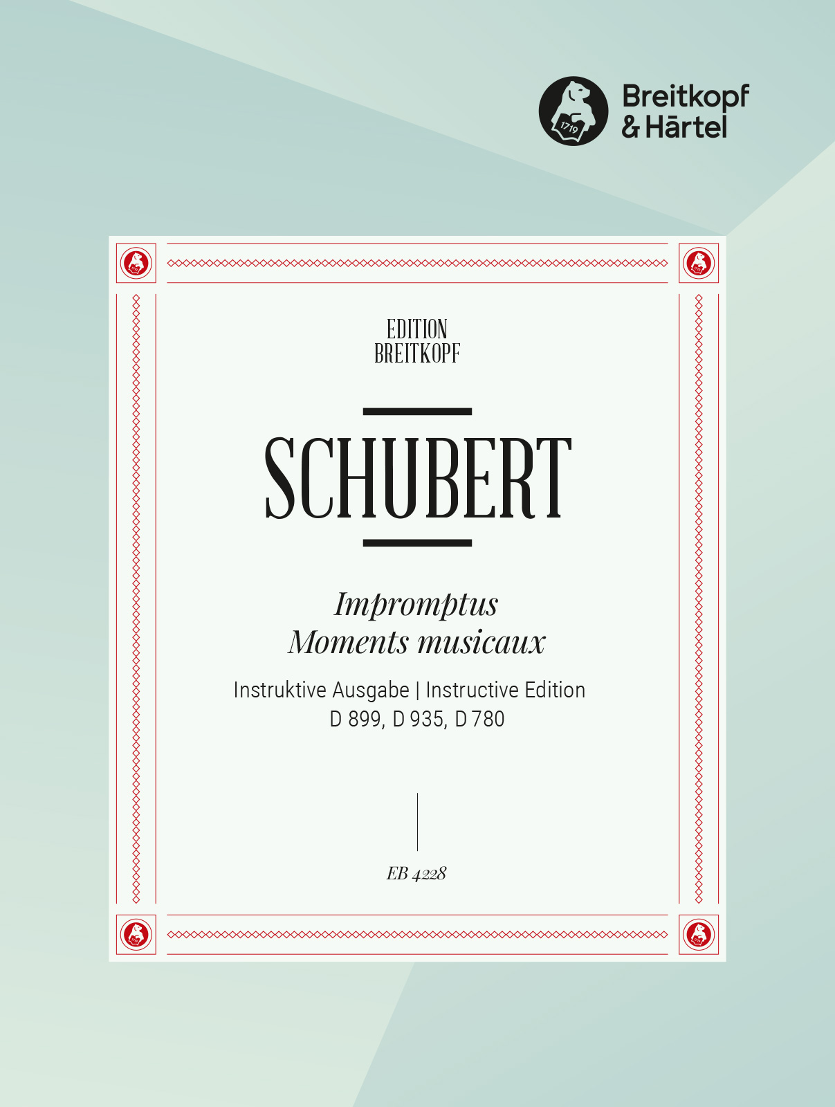 Franz Schubert - Impromptus, Moments musicaux - Cover