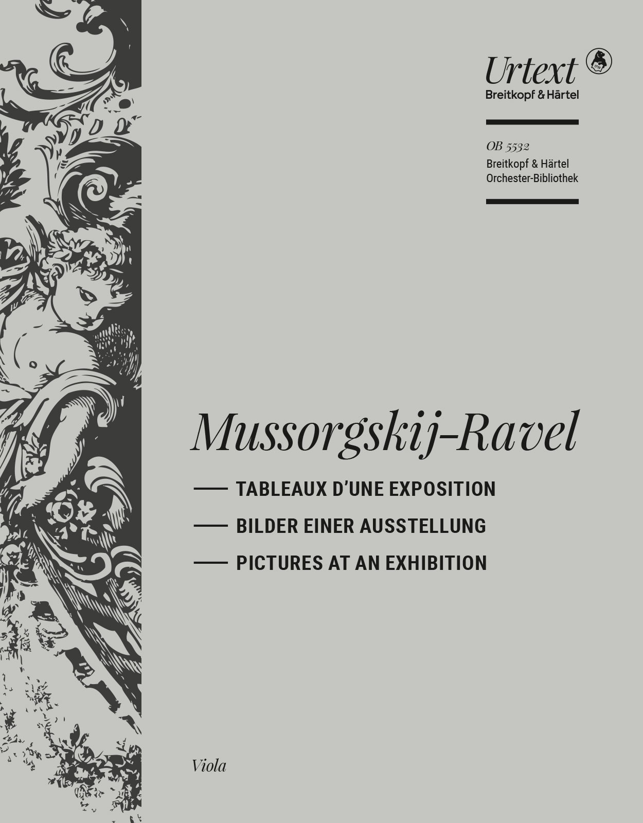 OB 5532-19 - Tableaux d’une exposition - Cover