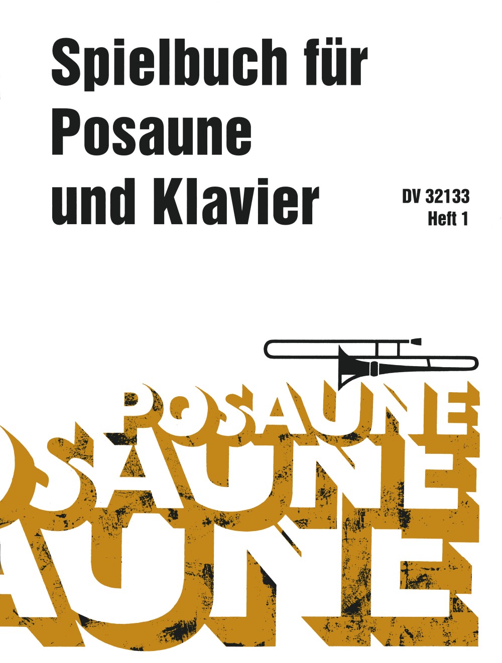 Spielbuch für Posaune und Klavier - Cover