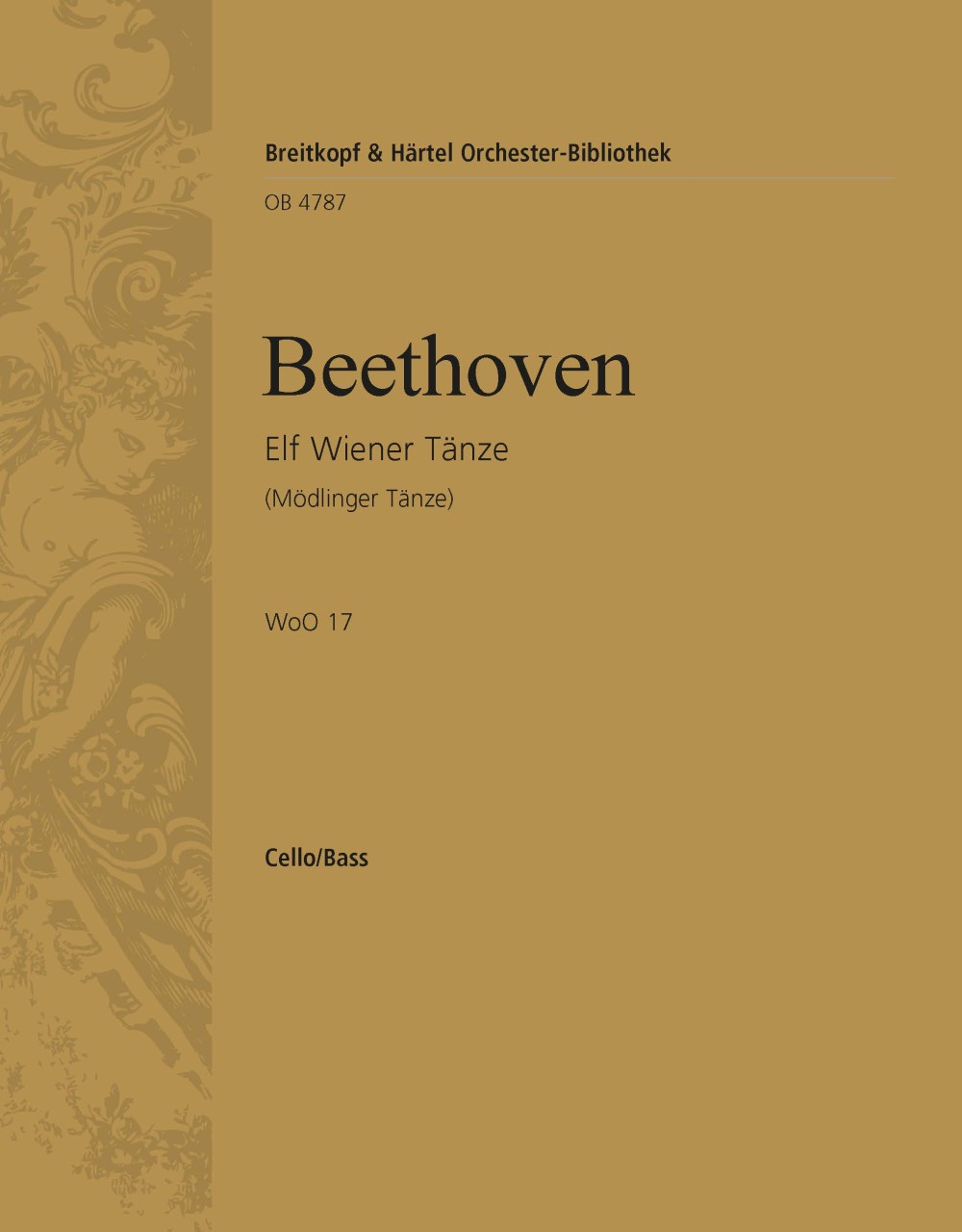 OB 4787-26 - 11 Viennese Dances WoO 17 - Cover