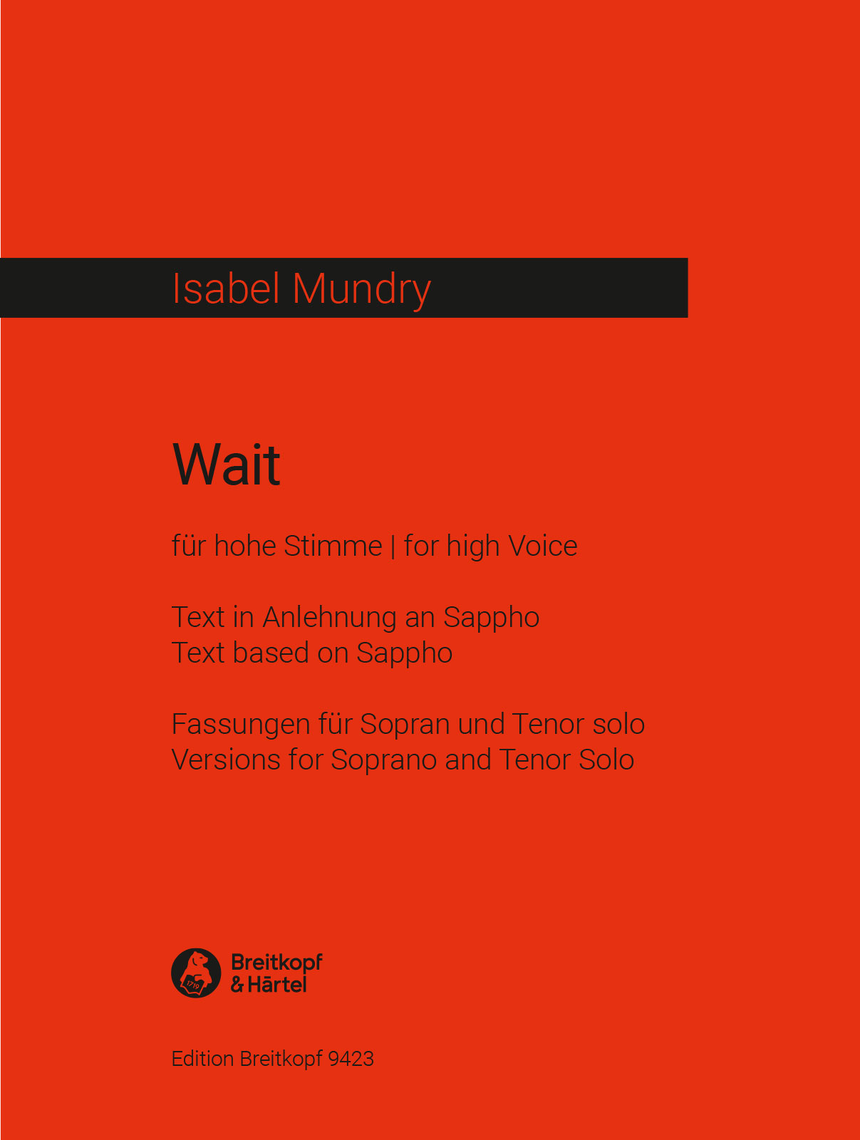 EB 9423D - Wait - Cover