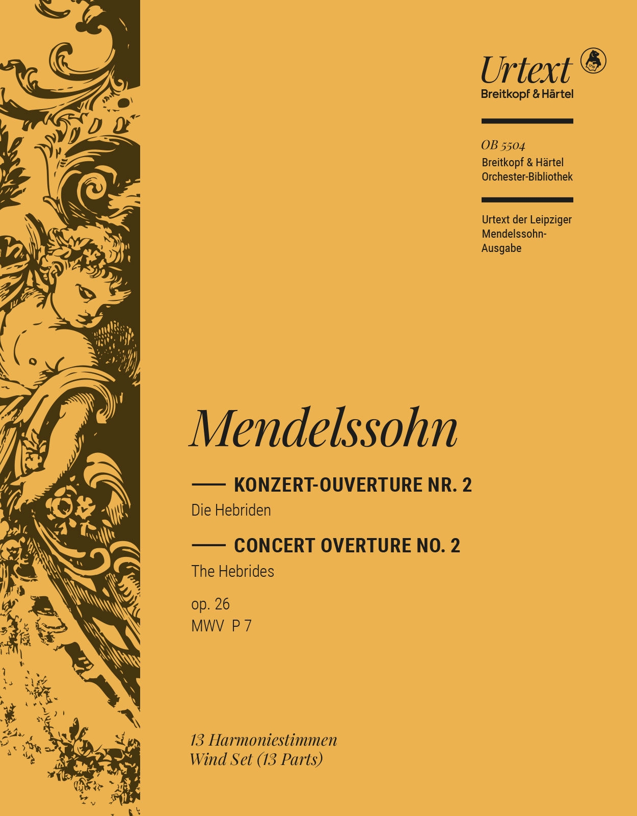 OB 5504-30 - Die Hebriden op. 26 MWV P 7 - Cover