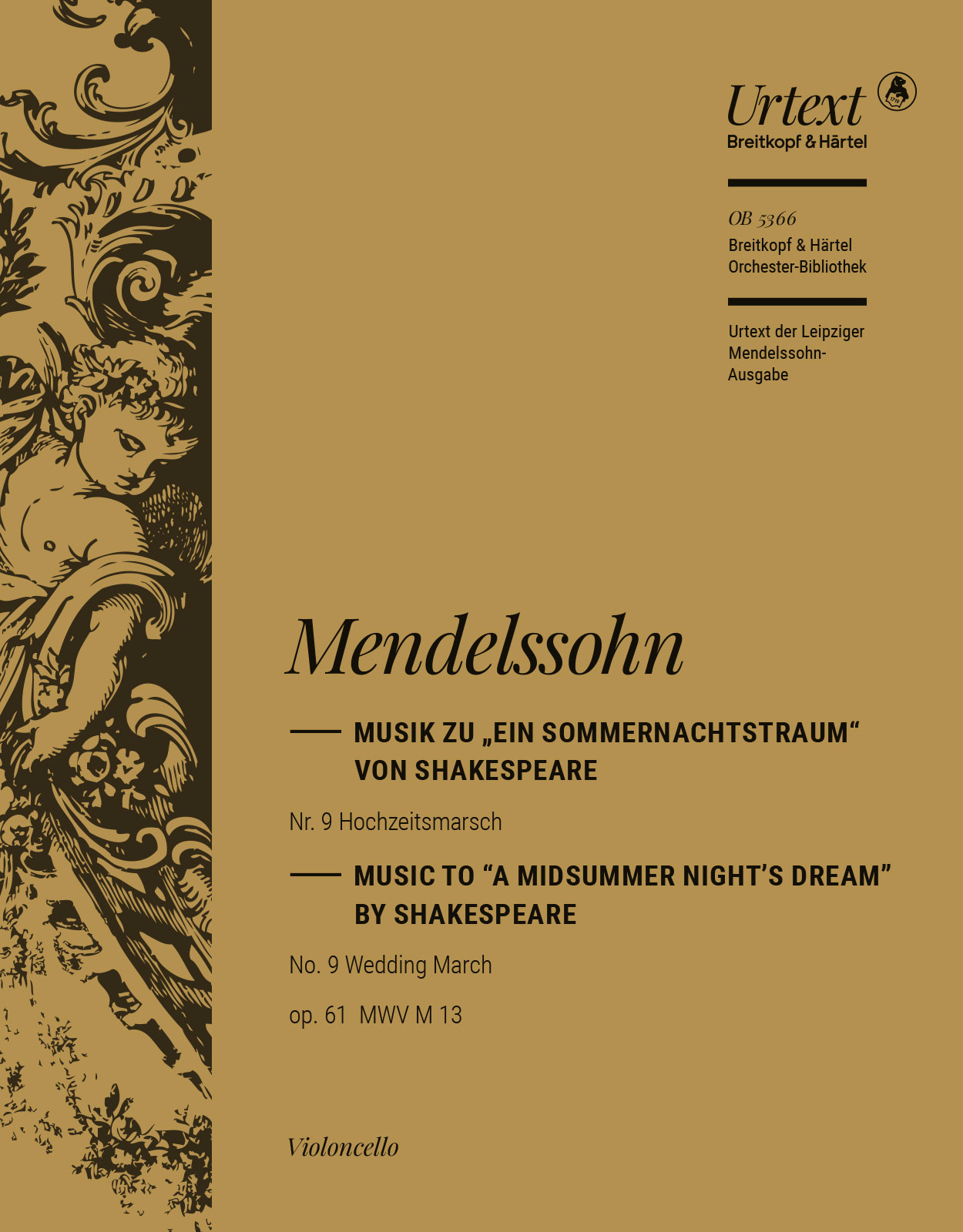 OB 5366-23 - Ein Sommernachtstraum op. 61 MWV M 13 - Cover