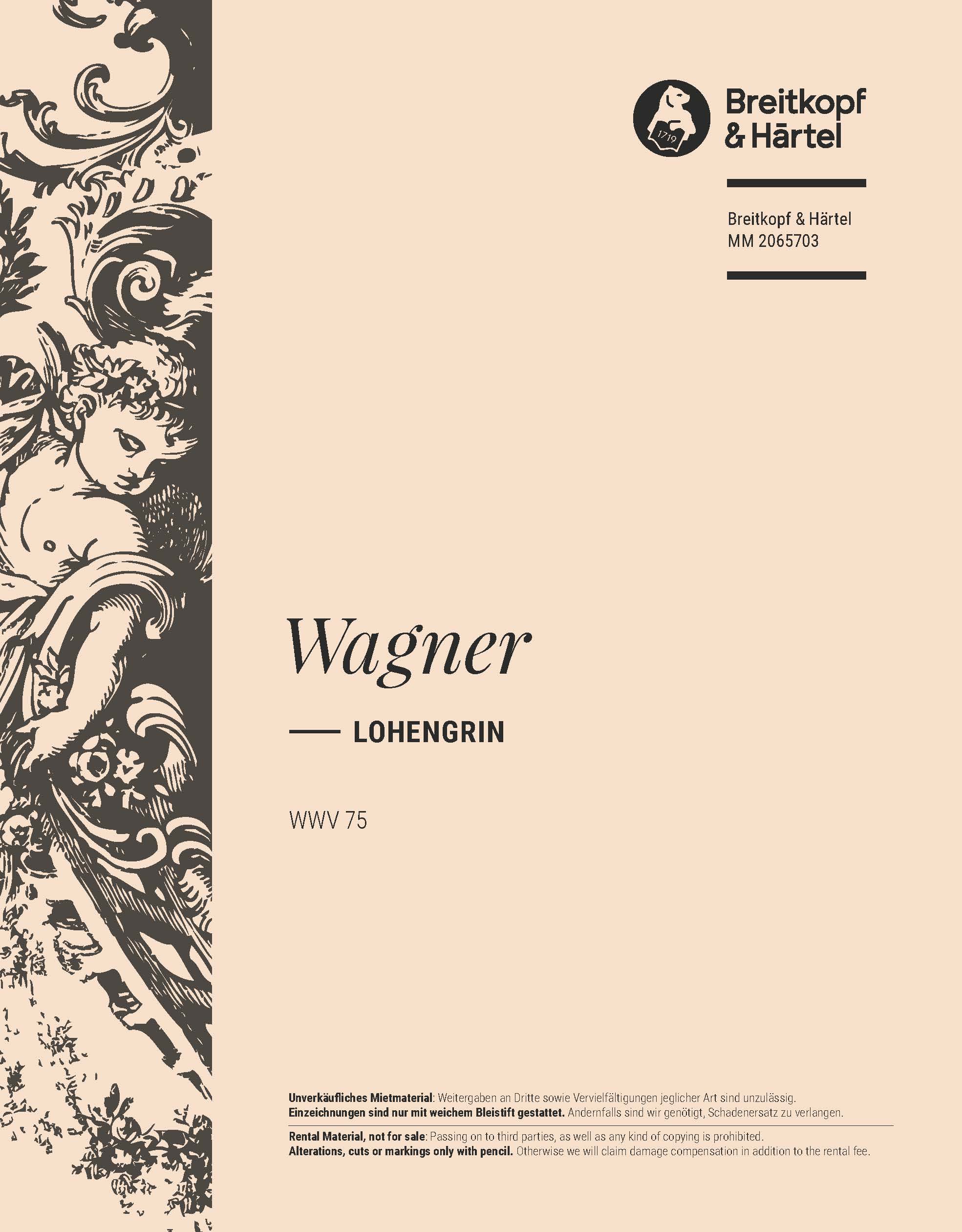 MM 2065703 - Lohengrin WWV 75 - Cover