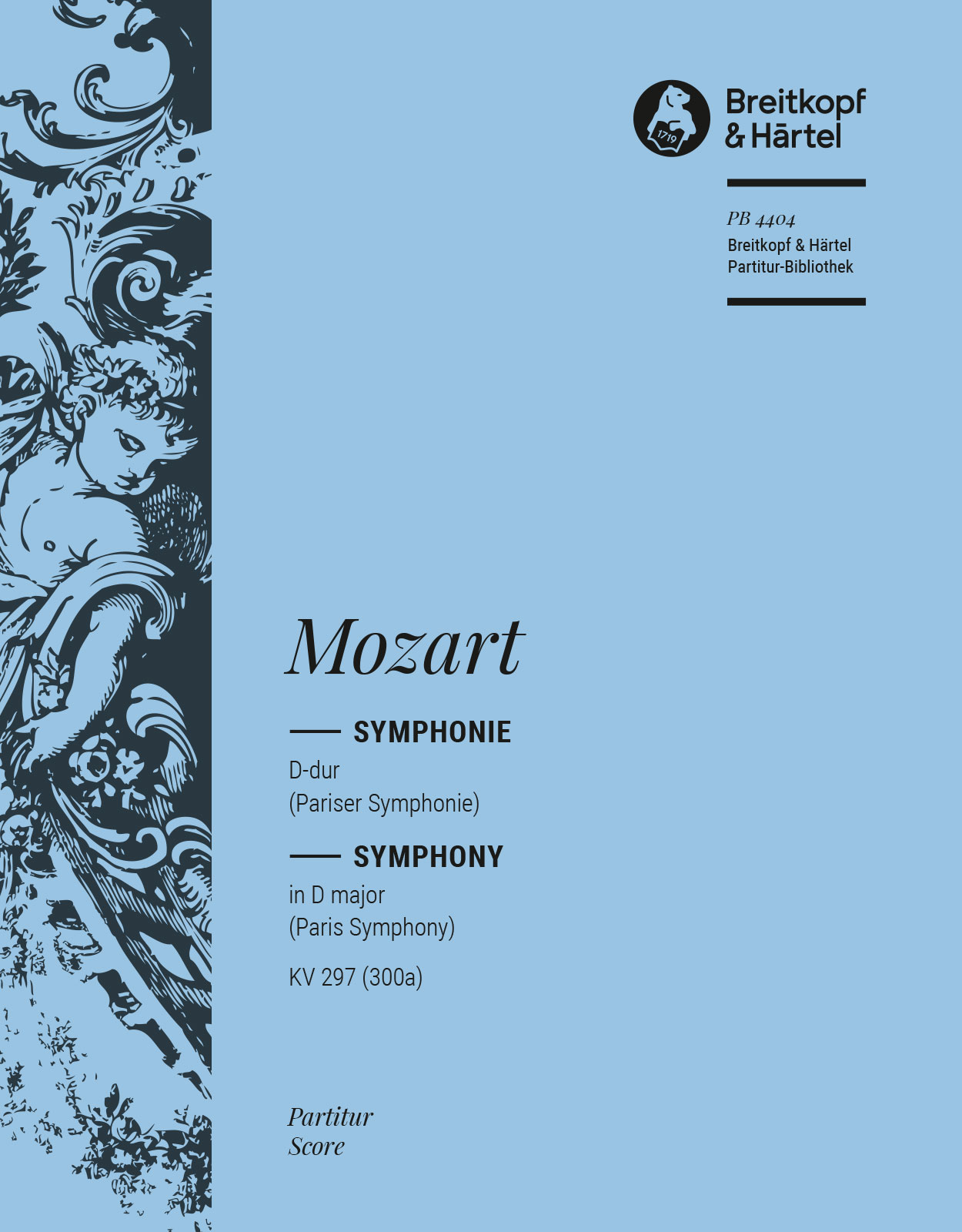 PB 4404D - Symphony [No. 31] in D major K. 297 (300a) - Cover