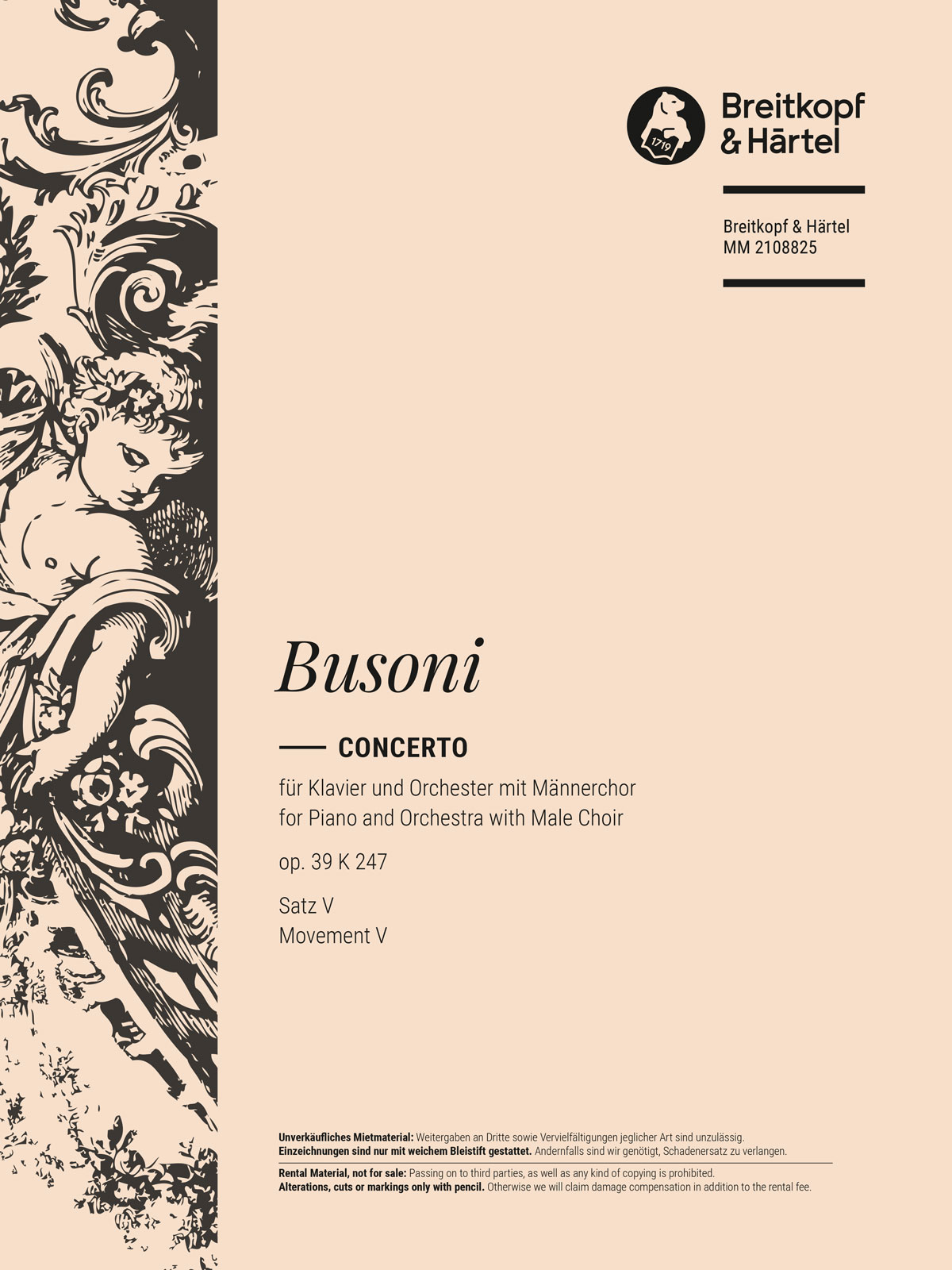 MM 2108825 - Concerto op. 39 K 247 - Cover