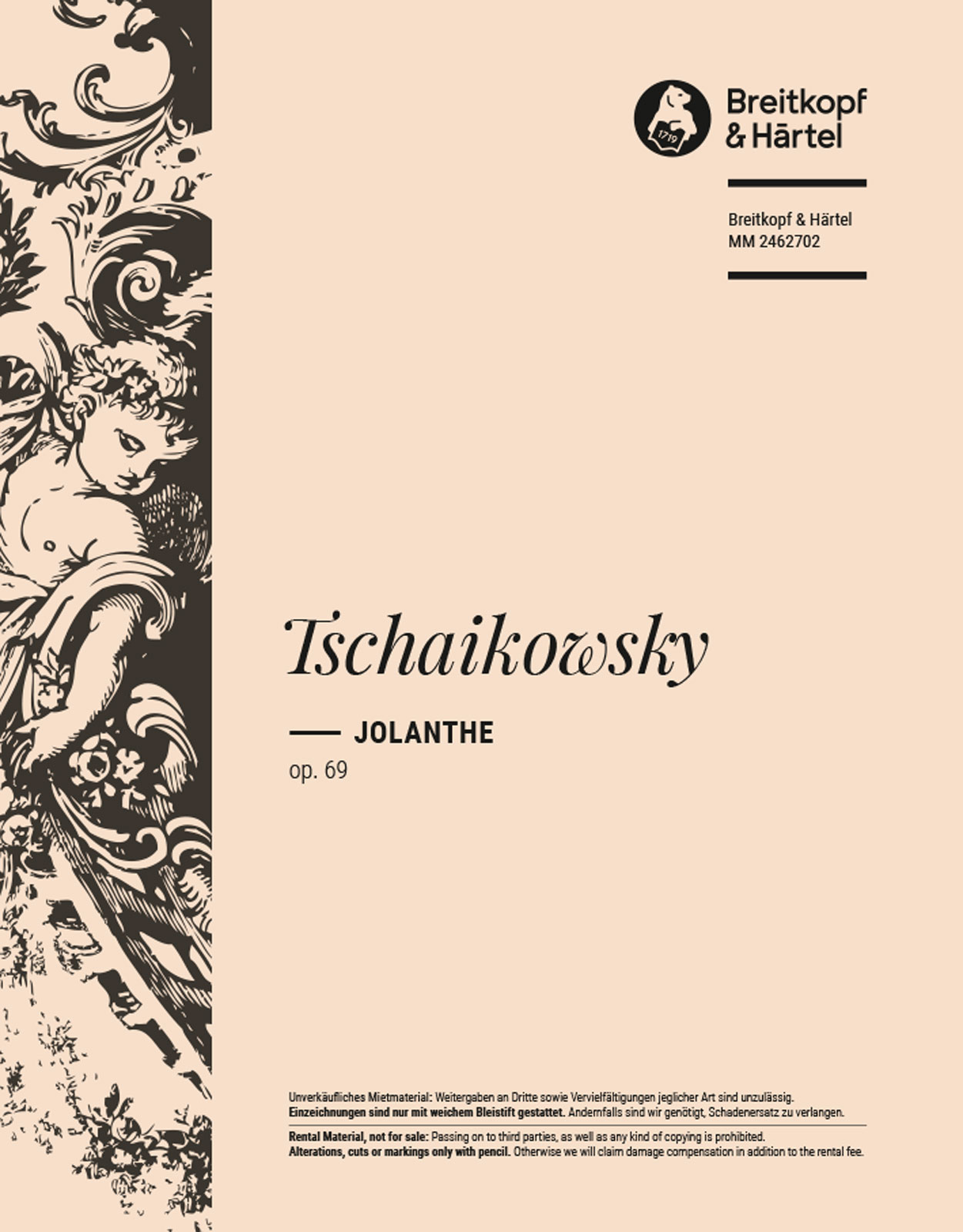 Pjotr Iljitsch Tschaikowsky - Jolanthe - Cover