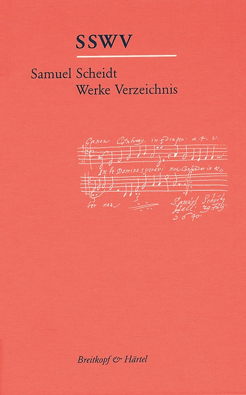 Klaus-Peter Koch - Samuel-Scheidt-Werke-Verzeichnis (SSWV) - Cover
