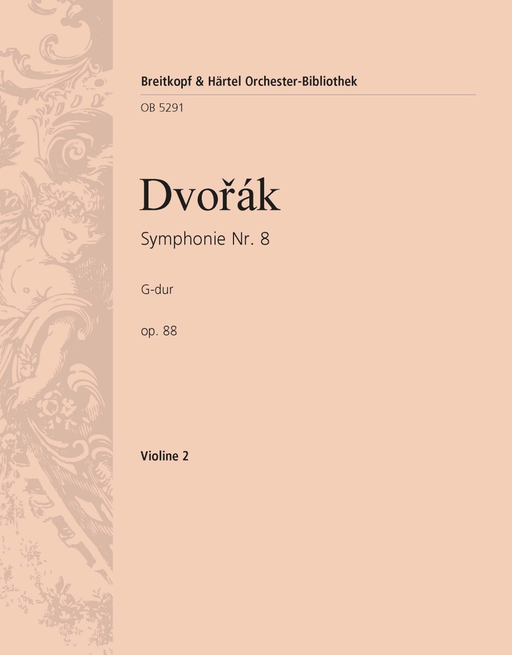 OB 5291-16 - Symphonie Nr. 8 G-dur op. 88 - Cover