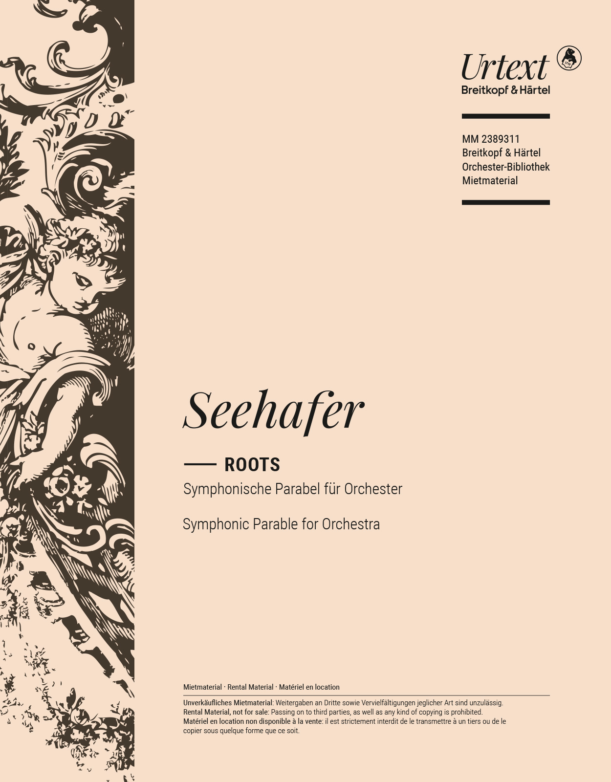 Reinhard Seehafer - Roots - Cover