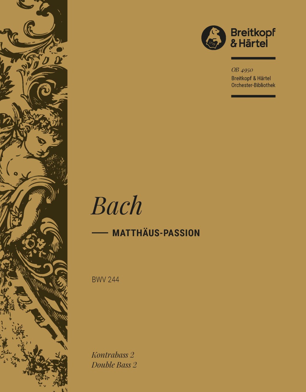 OB 4950-28 - Matthäus-Passion BWV 244 - Cover