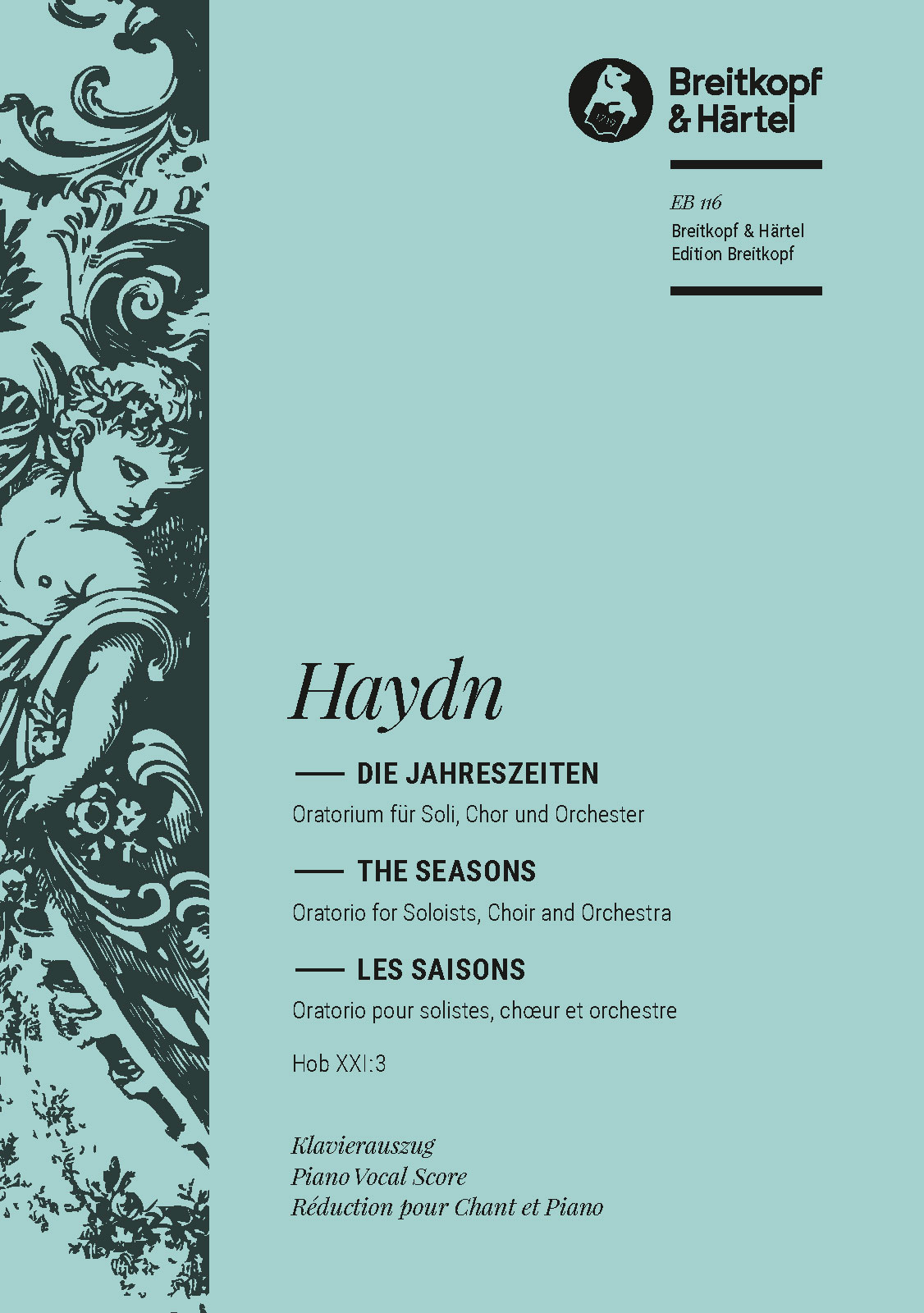 Joseph Haydn - Die Jahreszeiten Hob XXI:3 - Cover