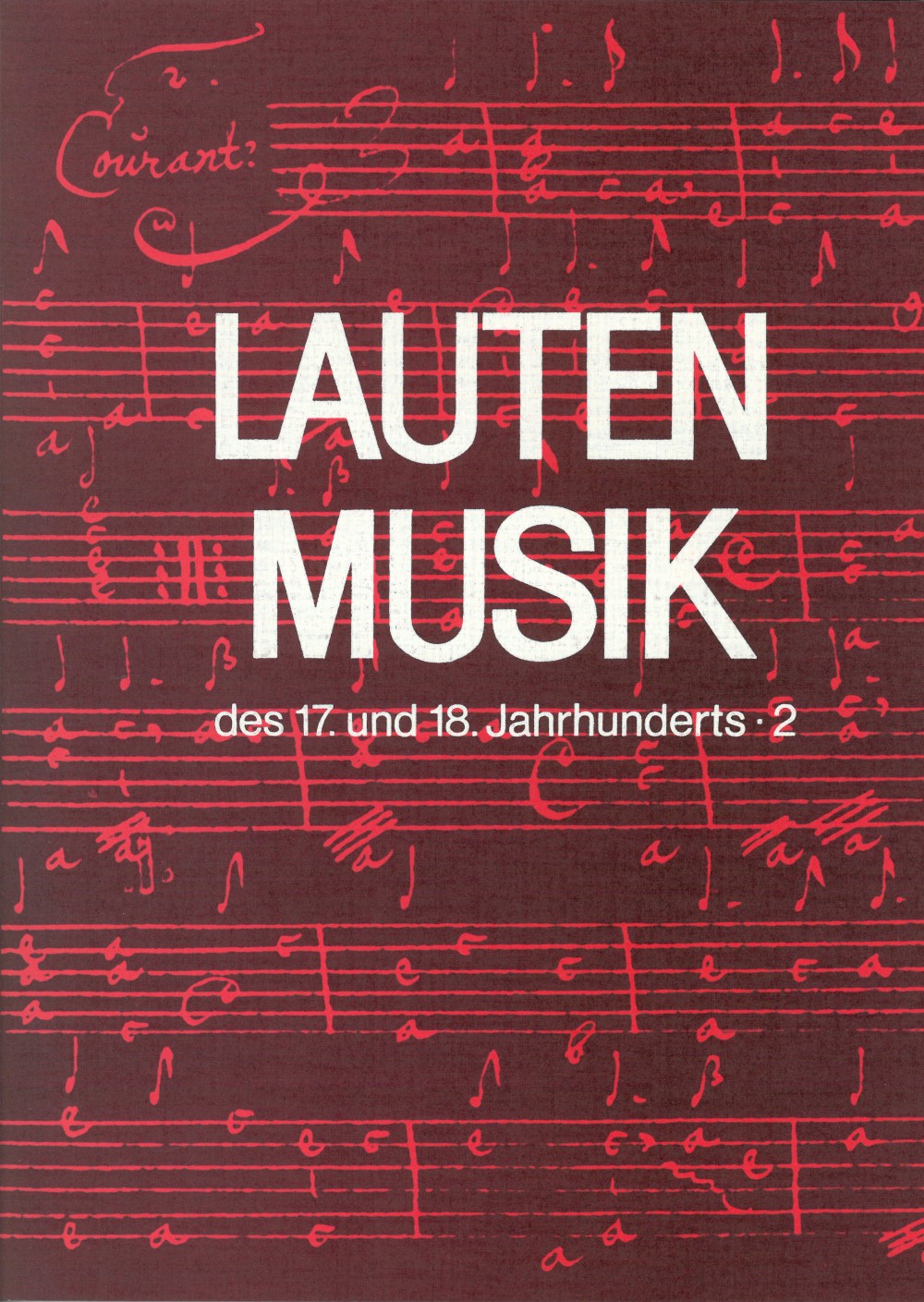 DV 32071 - Lautenmusik des 17. und 18. Jahrhunderts - Cover
