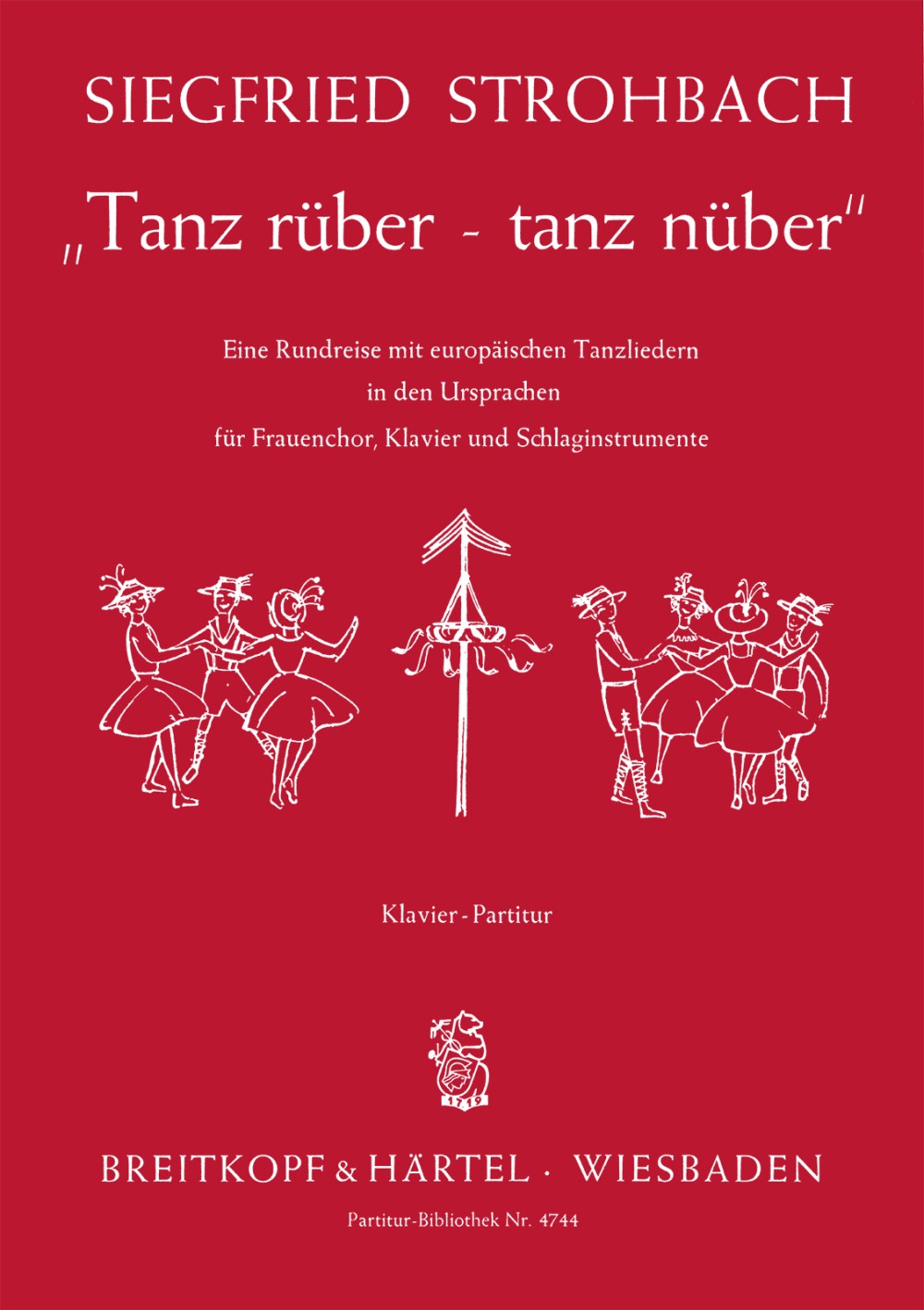 Siegfried Strohbach - Tanz rüber – tanz nüber - Cover