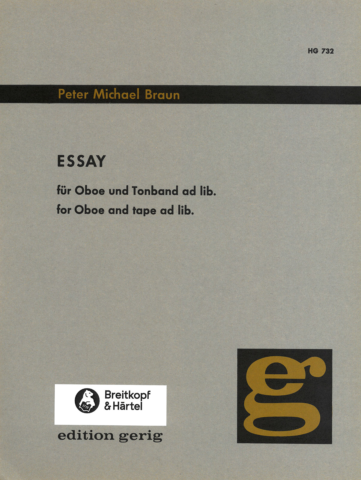 Peter Michael Braun - Essay - Cover